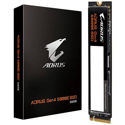 Твердотельный накопитель SSD 500GB Gigabyte Aorus 5000E, M.2 (AG450E500G-G)