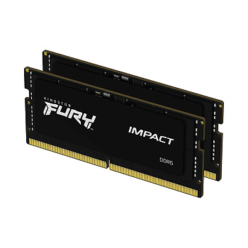Оперативная память для ноутбука Kingston FURY Impact DDR5 64GB (Kit 2x32GB) (KF548S38IBK2-64)