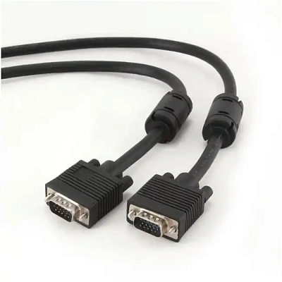 Кабель SVGA 15m/15m (for KVM - switch box), экранированный, 30м, Cablexpert (CC-PPVGA-30M-B)