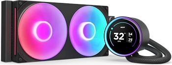 Кулер с водяным охлаждением NZXT Kraken Elite 280 RGB V2 Black (RL-KR28E-B2)