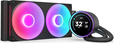 Кулер с водяным охлаждением NZXT Kraken Elite 280 RGB V2 Black (RL-KR28E-B2)