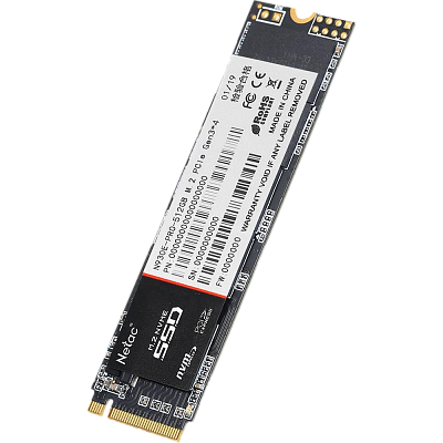 Твердотельный накопитель SSD 1Tb, M.2 2280, Netac N930E Pro, NVMe, PCIe 3x4, 2130R/1720W (NT01N930E-001T-E4X)