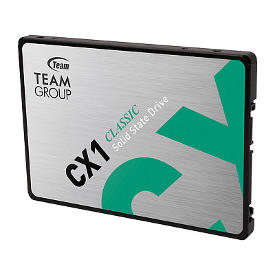 Твердотельный накопитель  480GB SSD TeamGroup CX1  2.5” SATA3  T253X5480G0C101 (T253X5480G0C101)