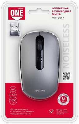 Мышь беспроводная SmartBuy ONE 262 (SBM-262AG-G)