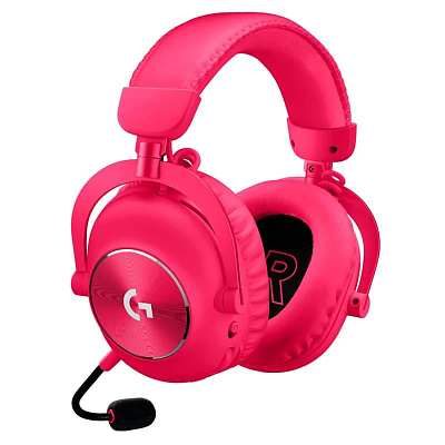Наушники-гарнитура беспроводная Logitech G PRO X 2, розовый (981-001275)