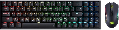 Клавиатура + мышь, USB,Redragon S136, Black (72158)
