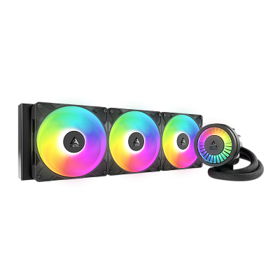 Водяное охлаждение ARCTIC Liquid Freezer III Pro 420 A-RGB, Black (ACFRE00185A)