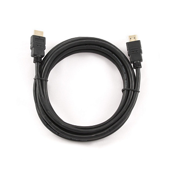 Кабель HDMI Cablexpert CC-HDMI4-10, 3.0м, v2.0, 19M/19M, черный, позол.разъемы, экран, пакет (CC-HDMI4-10)