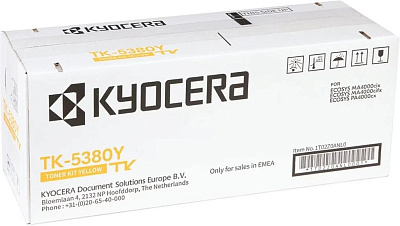 Тонер-картридж TK-5380Y 10 000 стр. Yellow (1T02Z0ANL0)