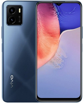 Смартфон vivo Y15s, 3/32GB, Mystic Blue  (V2120_3/32GB_Mystic Blue)