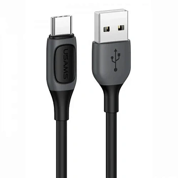 Кабель USB Type-C Usams US-SJ596, 1m, Black (SJ596USB01)