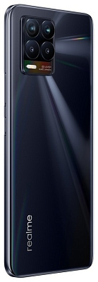Смартфон realme 8, 8/128GB - Cyber Black (RMX3085/128/BLACK)