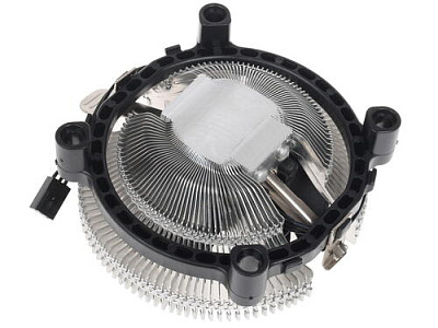 Кулер ID-Cooling DK-01S, S115X/1200/1700/AM2/AM4/FM1/FM2, 65W,8cm,3pin,Al, 2200rpm,28.7CFM,23.8dB (ID-CPU-DK-01S/S1700)