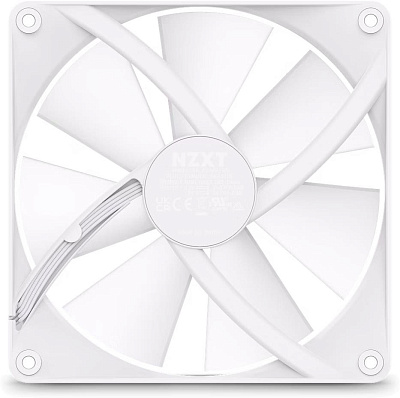 Кулер для компьютерного корпуса NZXT F140 RGB Core White (RF-C14SF-W1)