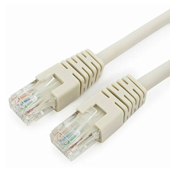 Патч-корд UTP Cablexpert PP6U-10M кат.6, 10м, литой, многожильный (серый) (PP6U-10M)