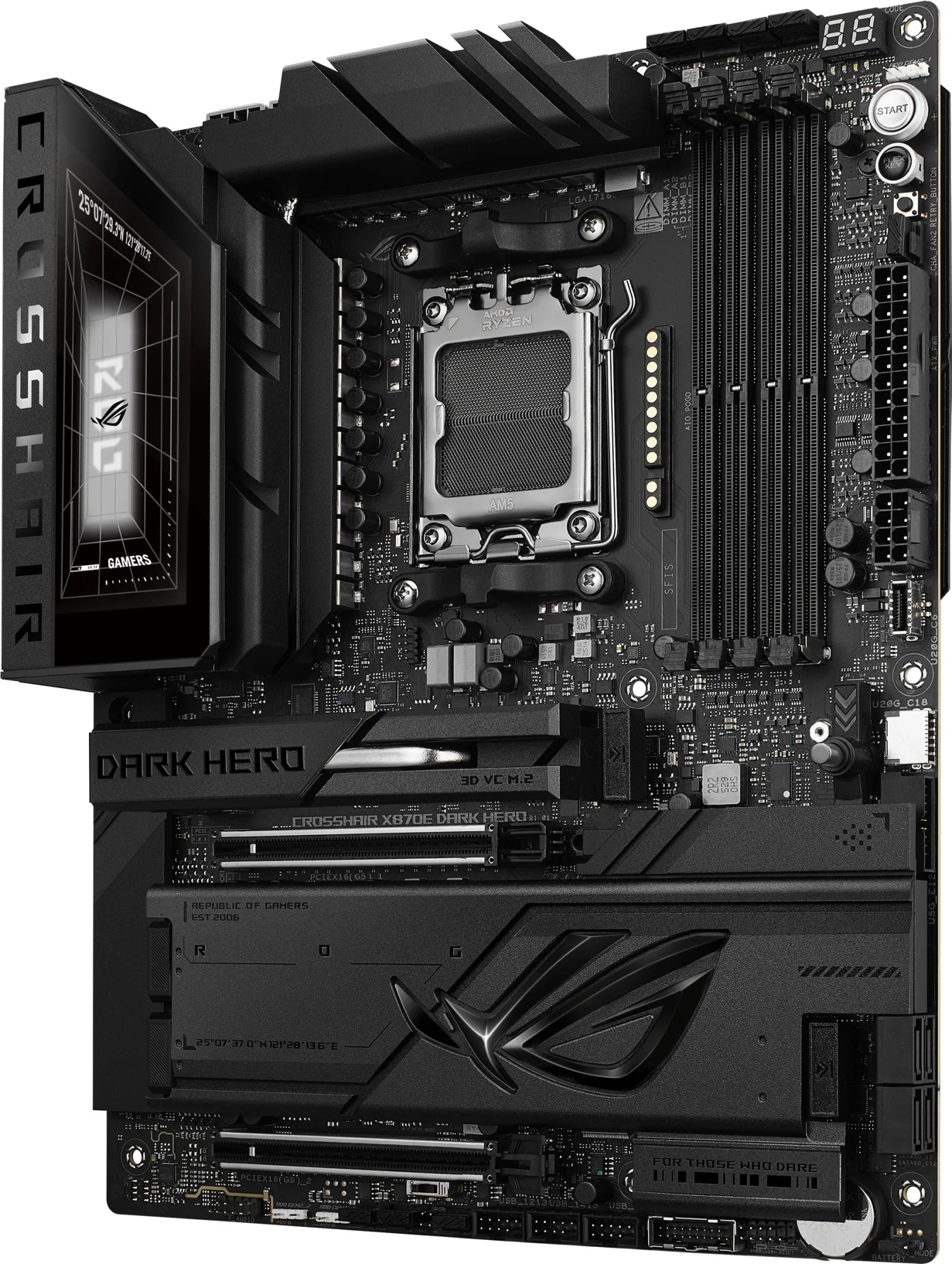 Материнская плата Asus ROG Crosshair X870E Dark Hero (90MB1NT0-M0EAY0)