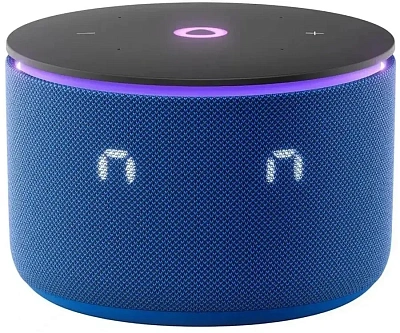 Колонки Яндекс.Станция Мини 3 Про на YaGPT, Blue (YNDX-00059BLU)