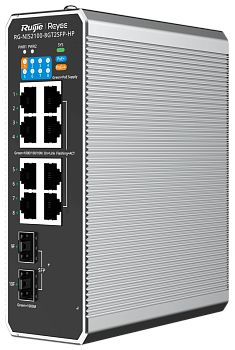Коммутатор Ruijie Reyee RG-NIS2100-8GT2SFP-HP (RG-NIS2100-8GT2SFP-HP)