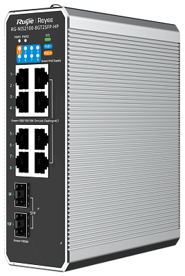 Коммутатор Ruijie Reyee RG-NIS2100-8GT2SFP-HP (RG-NIS2100-8GT2SFP-HP)