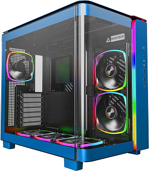 Корпус Montech KING 95 PRO, Синий (KING 95 PRO (Prussian blue))