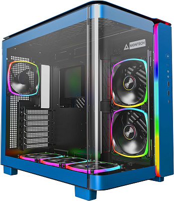 Корпус Montech KING 95 PRO, Синий (KING 95 PRO (Prussian blue))