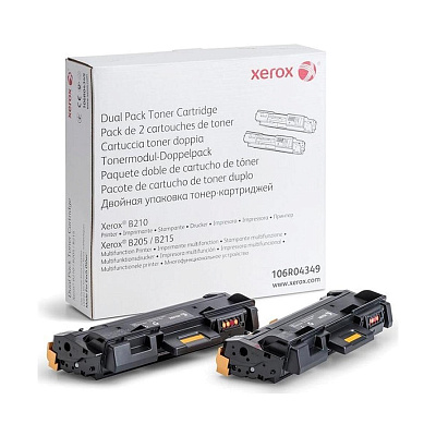 Тонер-картридж (двойная упаковка) Xerox 106R04349 (106R04349)