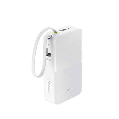 Портативный внешний аккумулятор Baseus EnerFill FC51 Bipow2 Pro, 20000mAh - White (E0027700)