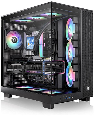 Компьютерный корпус Thermaltake View 380 XL TG ARGB - Black (CA-11E-00M1WN-00)