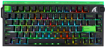 Клавиатура Attack Shark R85 HE, Magnetic Purple Mandrel - Neon Green (R85 HE Neon Green)