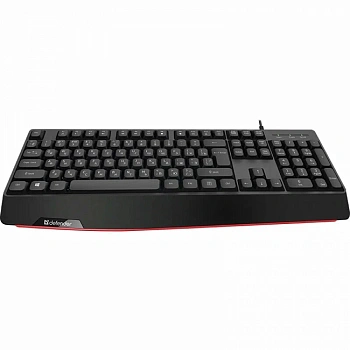 Клавиатура Defender Atom HB-546, Black, (45546)