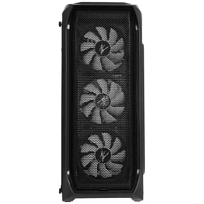 Корпус Zalman N5 MF, Mid Tower, ATX, Black, 2x3.5"/4x2.5" HDD, 2xUSB, 1xUSB3.0, Mic+Audio, RGB (ZALMAN N5 MF)