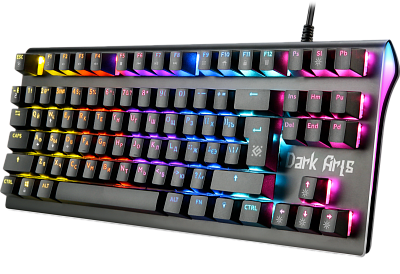 Клавиатура механическая USB Defender Dark Arts GK-375 (45375)