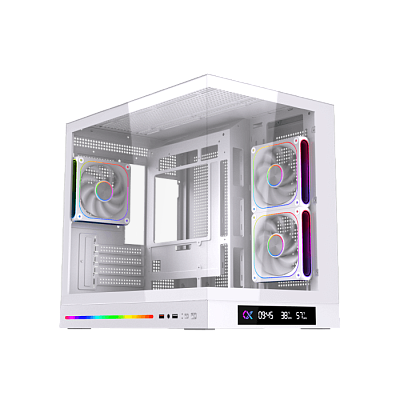 Компьютерный корпус Xigmatek Cloud M DGT 3AF Arctic (EN49644)