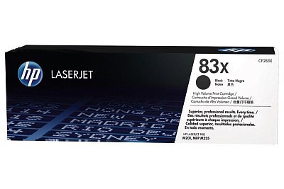 Оригинальный лазерный картридж HP LaserJet увеличенной емкости HP CF283X 83X (CF283X)