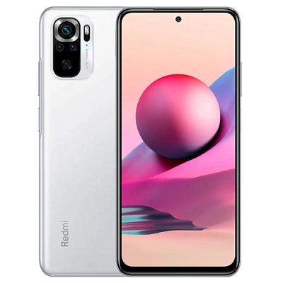 Смартфон Xiaomi Redmi Note 10S, 6/64GB, Pebble White (M2101K7BG/739705/742149)