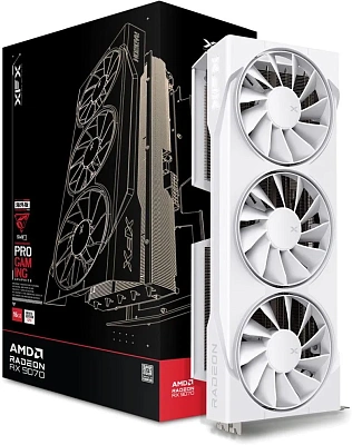 Видеокарта XFX XFX Swift AMD Radeon RX 9070 OC White Triple Fan Gaming Edition (RX-97SWFB3W9)