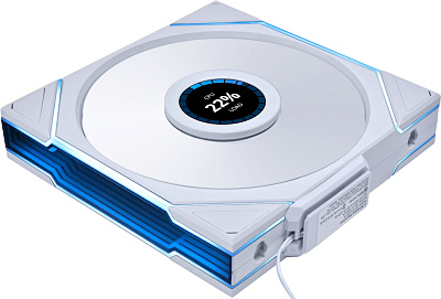 Вентилятор для корпуса Lian Li Uni Fan TL140 LCD Wireless Reverse White (G99.14RTLLCD1W1W.00)