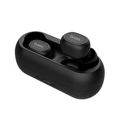Наушники-вкладыши беспроводные OLMIO "TWE-02", Bluetooth 5.0, True Wireless (38726)