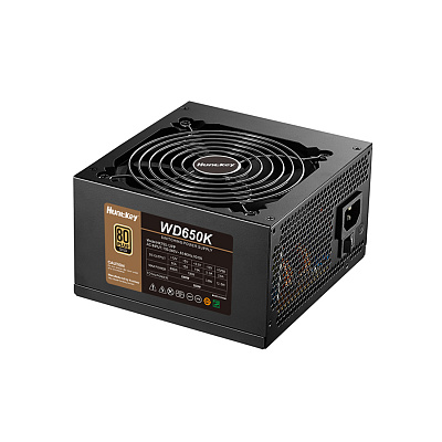 Блок питания ATX 650W Huntkey WD650K, Gold PCI-E (WD650K)
