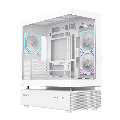 Компьютерный корпус Gamemax N80 WH White (12118000002)