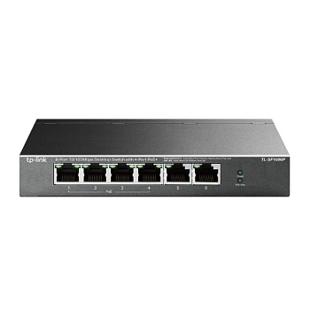 Коммутатор TP-Link TL-SF1006P (TL-SF1006P(UN) V1.0/TL-SF1006P(UN) V3.0)