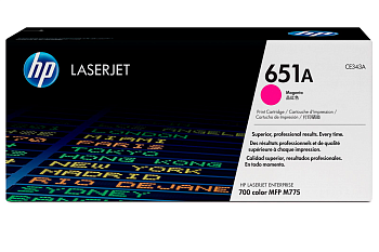 Картридж HP CE343A 651A Magenta Toner LaserJet 700 Color MFP 775 (CE343A)