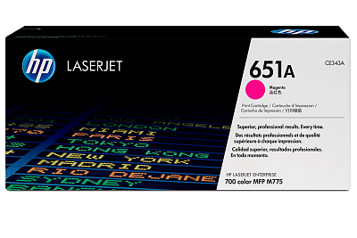 Картридж HP CE343A 651A Magenta Toner LaserJet 700 Color MFP 775 (CE343A)