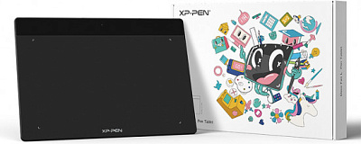 Графический монитор XP-Pen Deco Fun L CT1060, 10"x6.27", беспроводное перо, USB Type-C (DECO FUN L_BK)