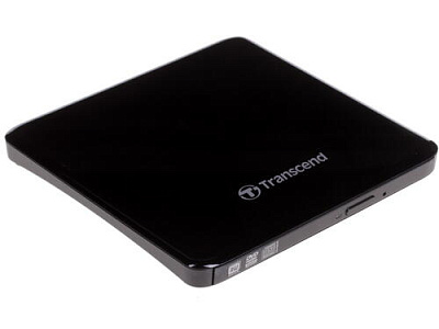 Привод оптический Transcend TS8XDVDS-K черный (TS8XDVDS-K)