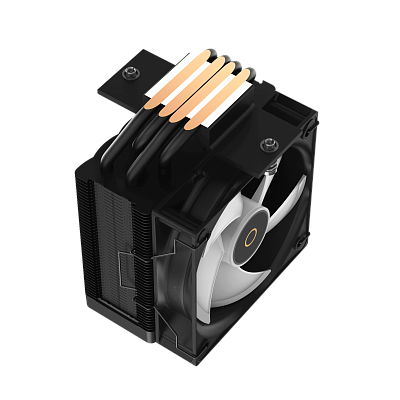 Вентилятор для процессора Ocypus Gamma A40 BK ARGB, Черный (Gamma-A40-BK1AAWN00X-GL)