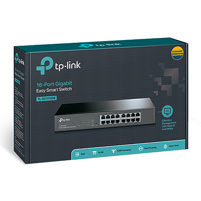Коммутатор TP-Link TL-SG1016DE (TL-SG1016DE)