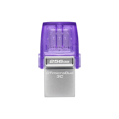 USB Флеш 256GB 3.0 Kingston OTG DTDUO3CG3/256GB металл (DTDUO3CG3/256GB)