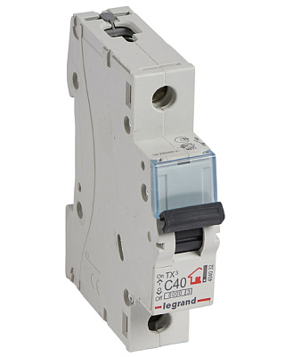 Legrand 404032 Авт.выкл.TX3 C40A 1П 6000 (404032)