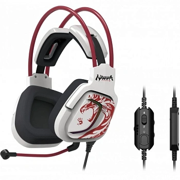 Гарнитура A4Tech Bloody G575, 2m, USB, LED, Naraka (G575/NARAKA)